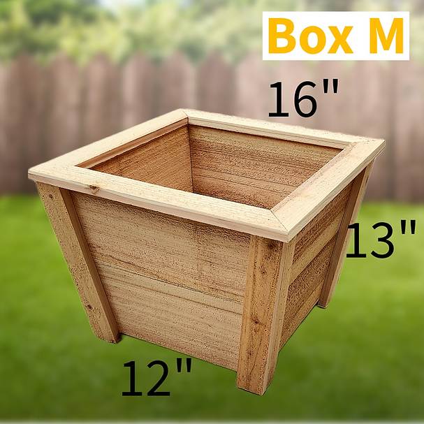 Tapered Planter Box - (Box M)